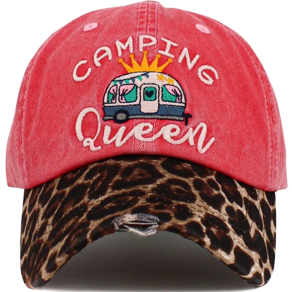 Camping Queen Vintage Hat